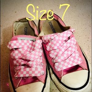 FREE IF U CAN PICKUP- PINK BACKLESS CONVERSE 🌸